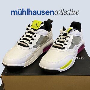 Nike Jordan Max 200 White Black Volt Size 12 Brand New With Box
